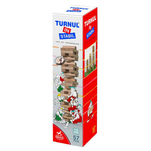 Turnul Instabil (Jenga) - Red Goblin