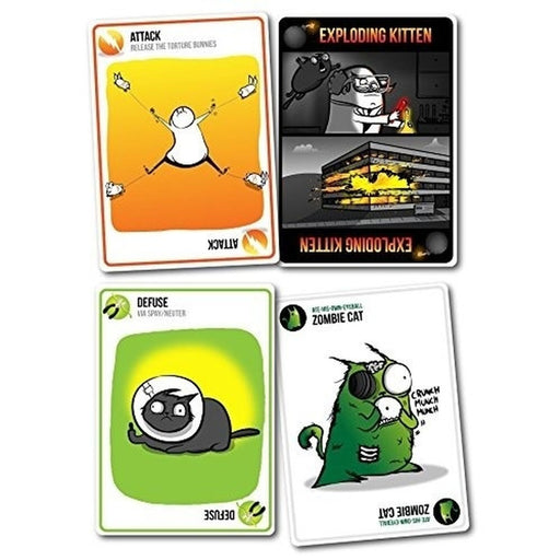 Exploding Kittens Not Safe For Work - Red Goblin