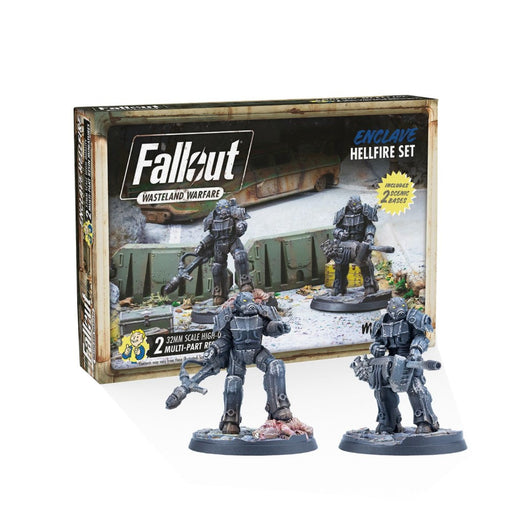 Fallout Wasteland Warfare Enclave Hellfire Set - Red Goblin