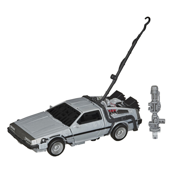 Figurina Articulata Transformers BTTF Crossover Gigawatt Delorean - Red Goblin