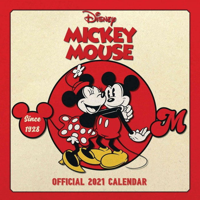 Calendar Danilo Mickey Mouse Classic Square - Red Goblin