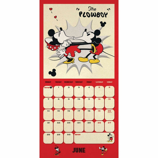 Calendar Danilo Mickey Mouse Classic Square - Red Goblin