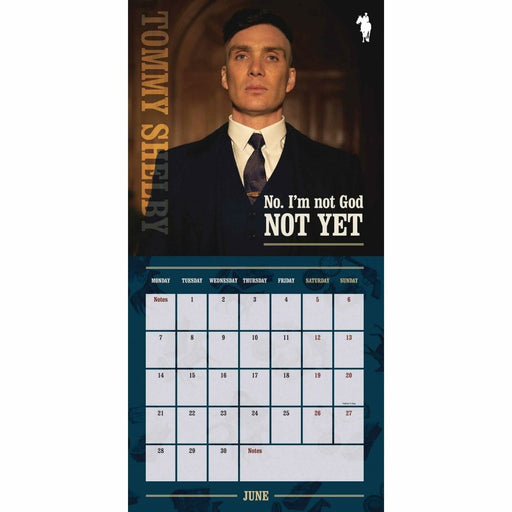 Calendar Danilo Peaky Blinders Square - Red Goblin