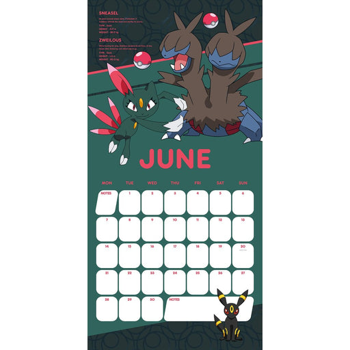 Calendar Danilo Pokemon Square - Red Goblin