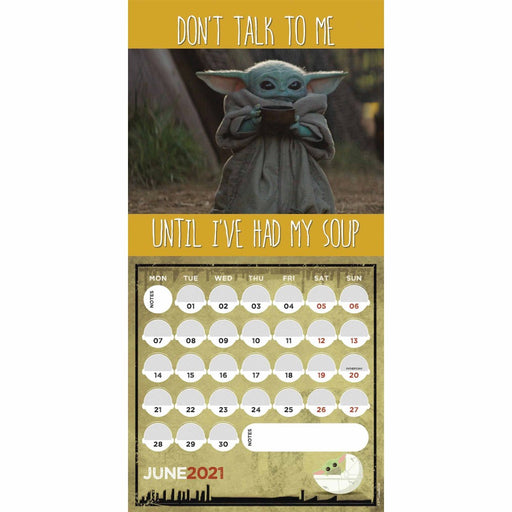 Mini Calendar Danilo Star Wars Baby Yoda - Red Goblin