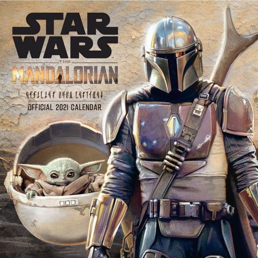 Calendar Danilo Star Wars The Mandalorian Square - Red Goblin