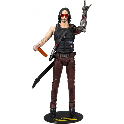 Figurina Articulata Cyberpunk 2077 Johnny Silverhand 18 cm - Red Goblin