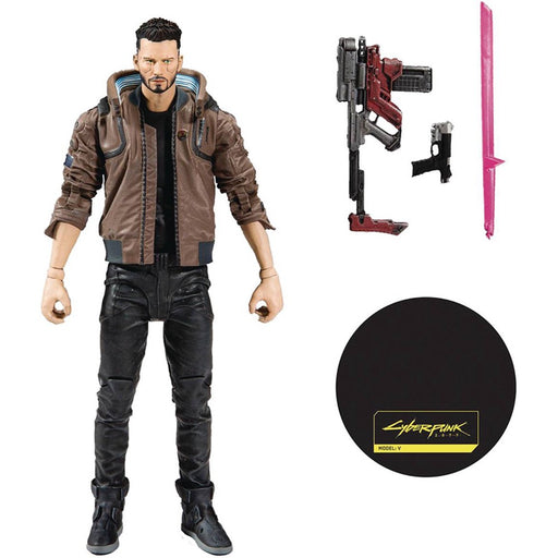 Figurina Articulata Cyberpunk 2077 Male V 18 cm - Red Goblin