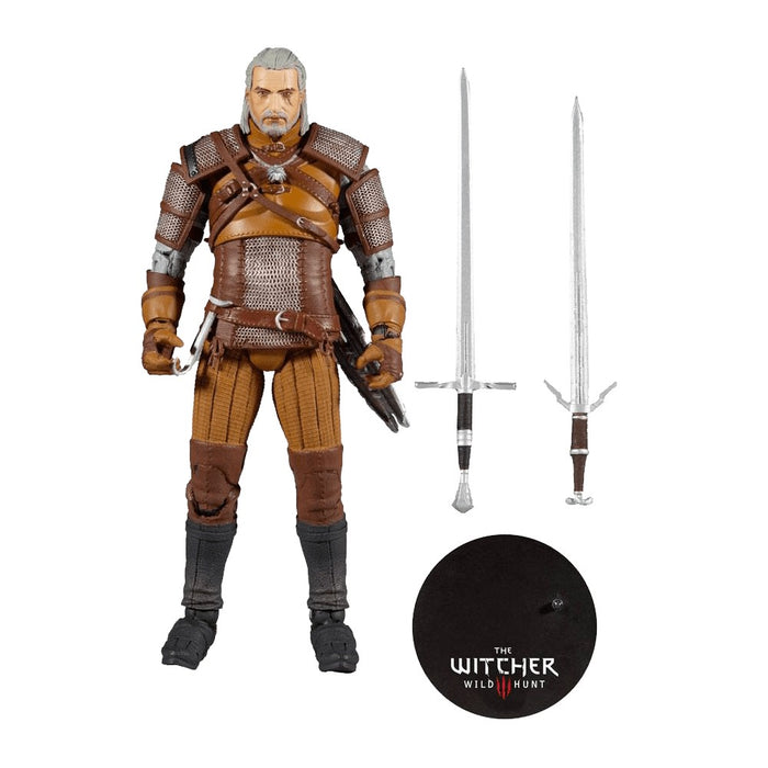 Figurina Articulata The Witcher Geralt of Rivia Gold Label Series 18 cm - Red Goblin