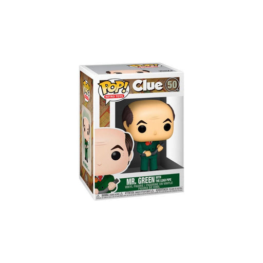 Figurina Funko Pop Clue Mr Green with Lead Pipe - Red Goblin