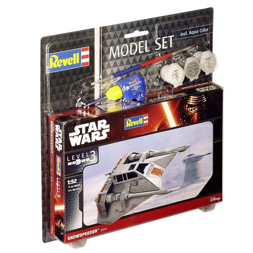 Figurina Kit de Asamblare Star Wars Model Set Snowspeeder (1:52) - Red Goblin