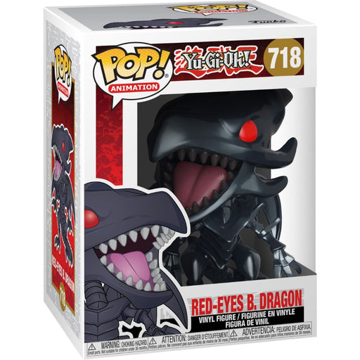 Figurina Funko Pop Yu-Gi-Oh Red-Eyes Black Dragon - Red Goblin