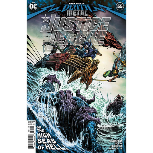 Justice League 55 (2020) Cvr A Liam Sharp - Red Goblin