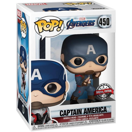 Figurina Funko Pop Avengers Endgame Captain America - Red Goblin