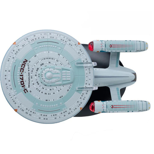 Revista si Figurina Star Trek Starships Best of Fig 10 USS Enterprise NCC-1701C - Red Goblin