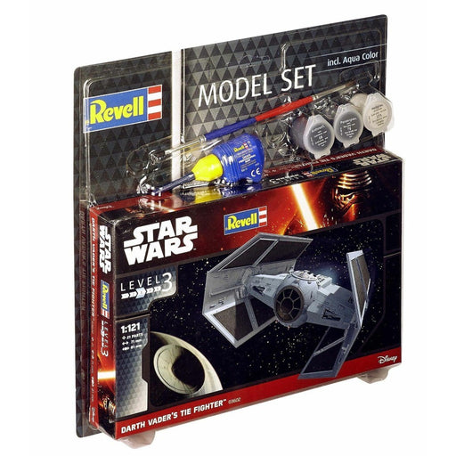 Figurina Kit de Asamblare Star Wars - Darth Vader's TIE Fighter (1:121) - Red Goblin