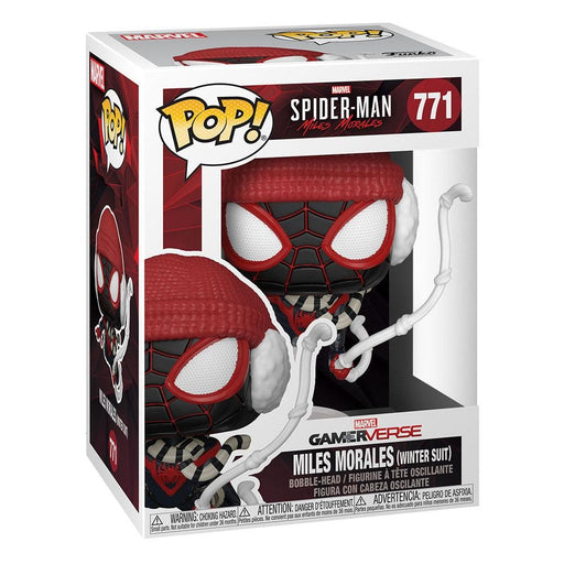 Figurina Funko Pop Miles Morales - Miles (Winter Suit) - Red Goblin