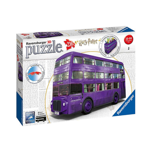 Puzzle 3D Ravensburger Harry Potter Knight Bus - Red Goblin