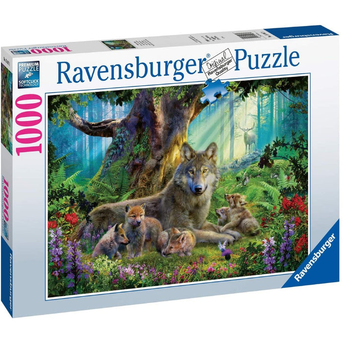 Puzzle Ravensburger Wolves in the Forest - Red Goblin