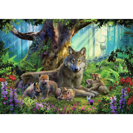 Puzzle Ravensburger Wolves in the Forest - Red Goblin