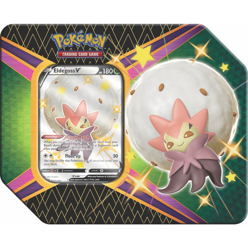 Pokemon Trading Card Game Shining Fates Tin - Eldegoss V - Red Goblin