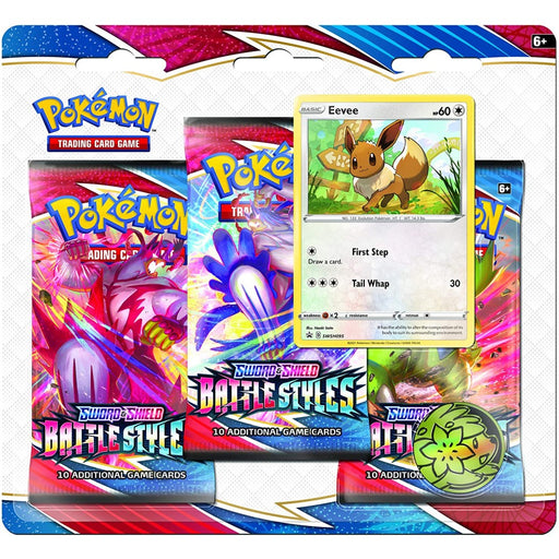 Pokemon Trading Card Game Sword & Shield 5 Battle Styles - 3-Pack Blister - Red Goblin