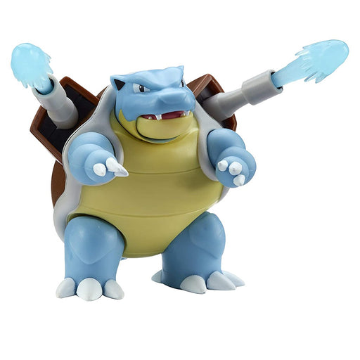 Figurina Articulata Pokemon 4.5 Inch Battle Feature Blastoise - Red Goblin