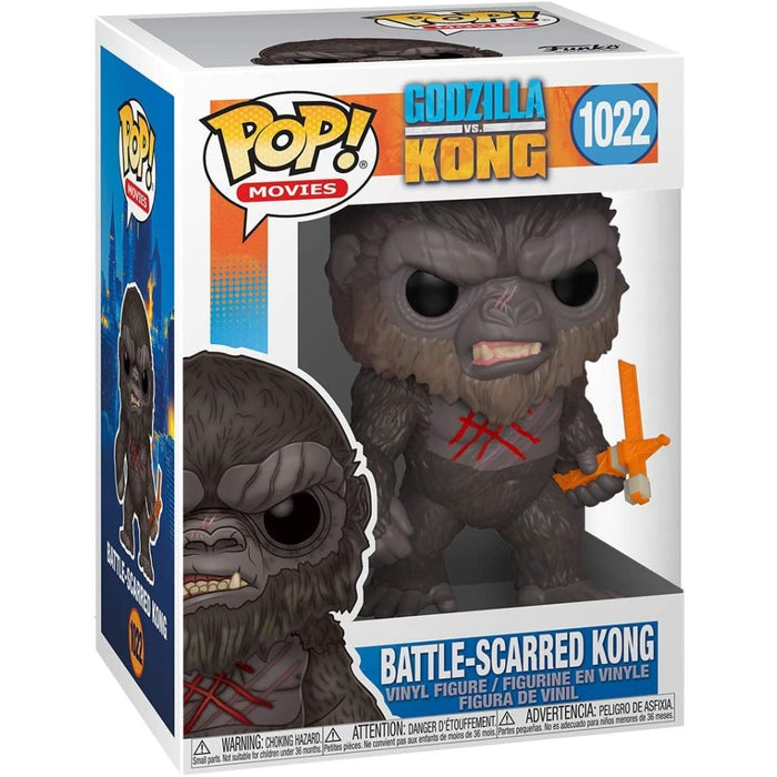 Figurina Funko Pop Godzilla Vs Kong - Battle Worn Kong - Red Goblin