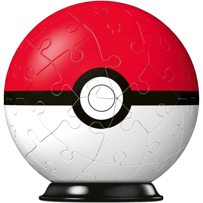 Ravensburger 3D Puzzle-Ball - Pokeball Rosu - Red Goblin