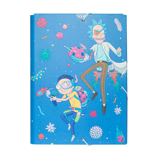 Folder Elastic A4 Rick & Morty Virus Attack - Red Goblin