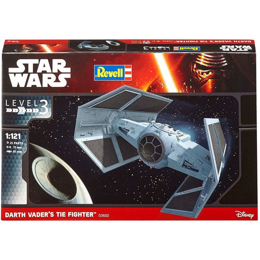 Figurina Kit de Asamblare Star Wars - Darth Vader's TIE Fighter (1:121) - Red Goblin