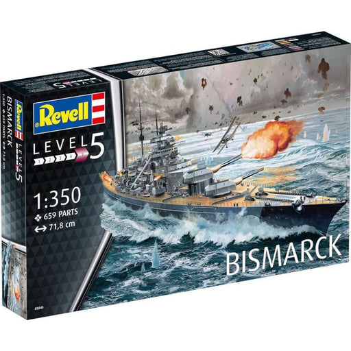 Figurina Kit de Asamblare Battleship BISMARCK (1:350) - Red Goblin