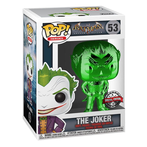 Figurina Funko Pop DC - The Joker (Green Chrome) - Red Goblin