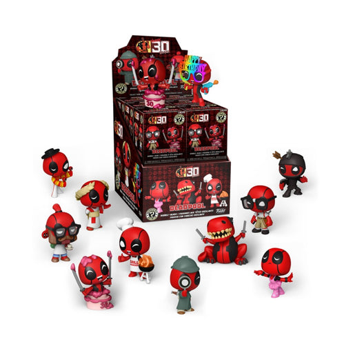 Figurine Mystery Mini Blind Box Deadpool 30th - Red Goblin