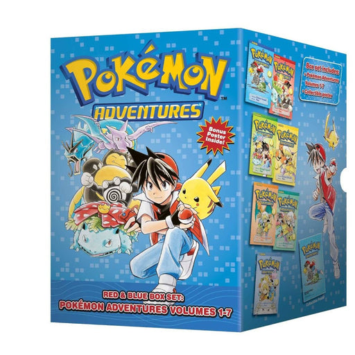 Pokemon Adventures GN Box Set Vol 01 Red Blue - Red Goblin