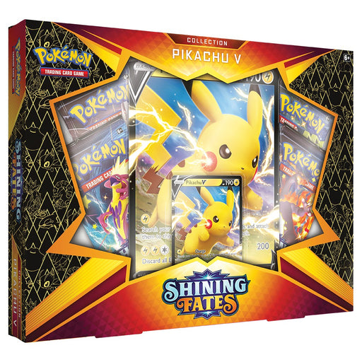 Pokemon Trading Card Game Shining Fates Pikachu V Collection - Red Goblin