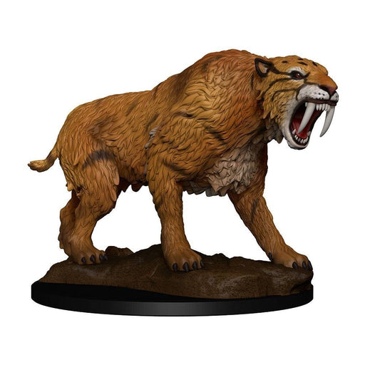 Miniaturi Nepictate WizKids Deep Cuts - Saber Toothed Tiger - Red Goblin