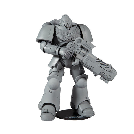 Figurina Articulata Nepictata Warhammer 40k Space Marine Hellblaster (AP) 18 cm - Red Goblin