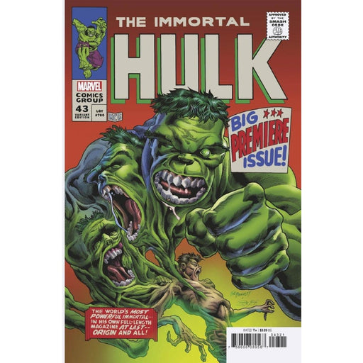 The Immortal Hulk 43 – Joe Bennett – Homage - Red Goblin