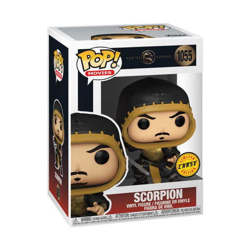 Figurina Funko Pop Mortal Kombat Movie - Scorpion CHASE - Red Goblin