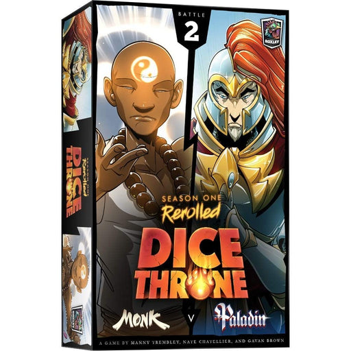 Dice Throne S1R Box 2 Monk v Paladin - Red Goblin