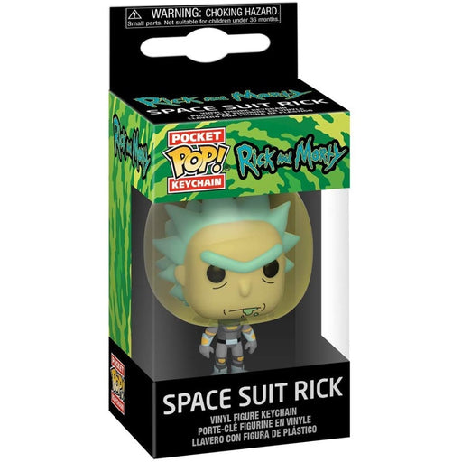 Breloc Funko Pop Rick & Morty Rick with Space Suit - Red Goblin