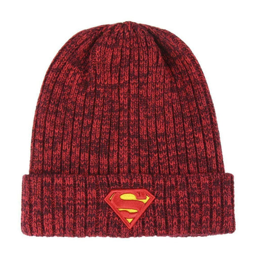 Caciula Tricotata Beanie Superman Logo - Red Goblin