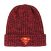 Caciula Tricotata Beanie Superman Logo - Red Goblin