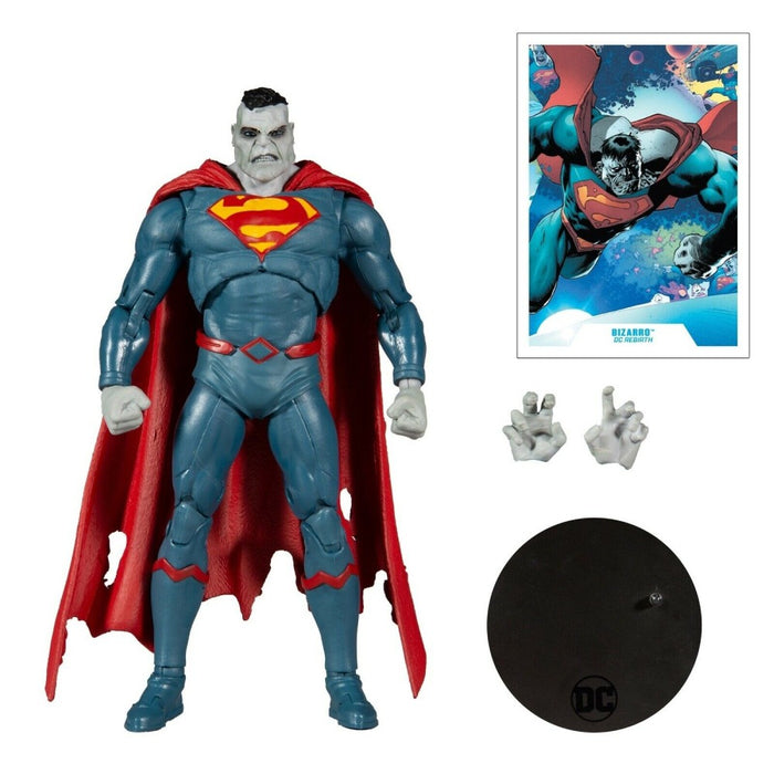 Figurina Articulata DC Multiverse 7in Scale Superman Bizarro - Red Goblin