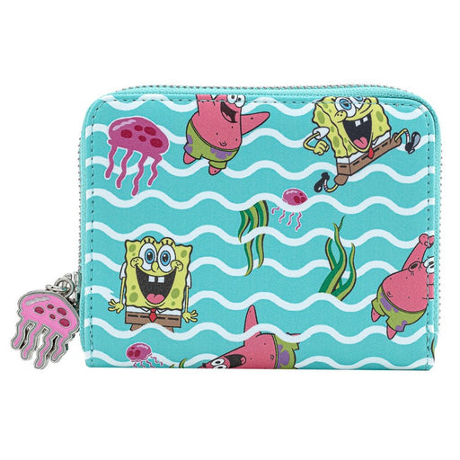 Portofel Dama SpongeBob SquarePants by Loungefly Jelly Fishing - Red Goblin