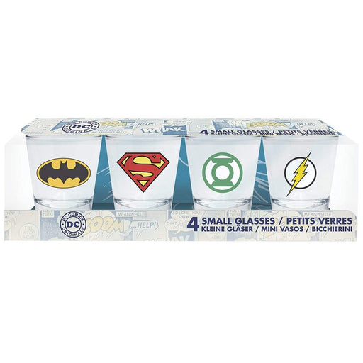 Set 4 Pahare Shot DC Comics Emblem - Red Goblin