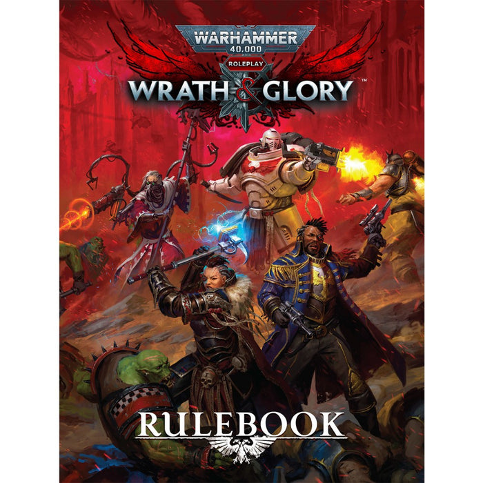 Warhammer 40000 Roleplay Wrath & Glory Rulebook - Red Goblin