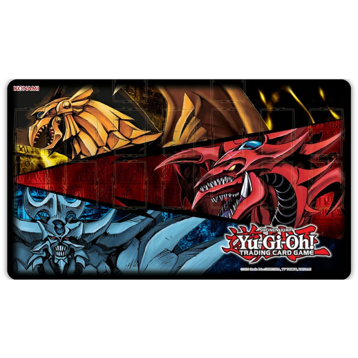 Game Mat YGO - Slifer, Obelisk & Ra - Red Goblin