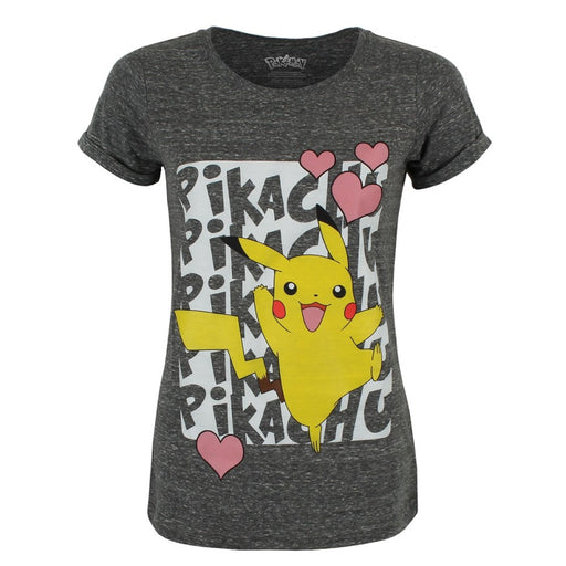 Tricou Damă Pokemon Pikachu Love - Red Goblin